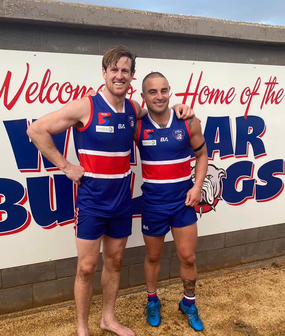 Footy stars light up Wunkar post image