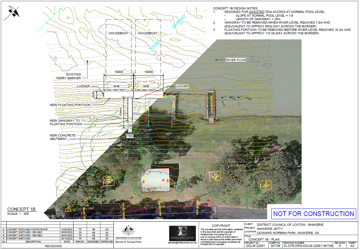 Design chosen for new Waikerie jetty post image