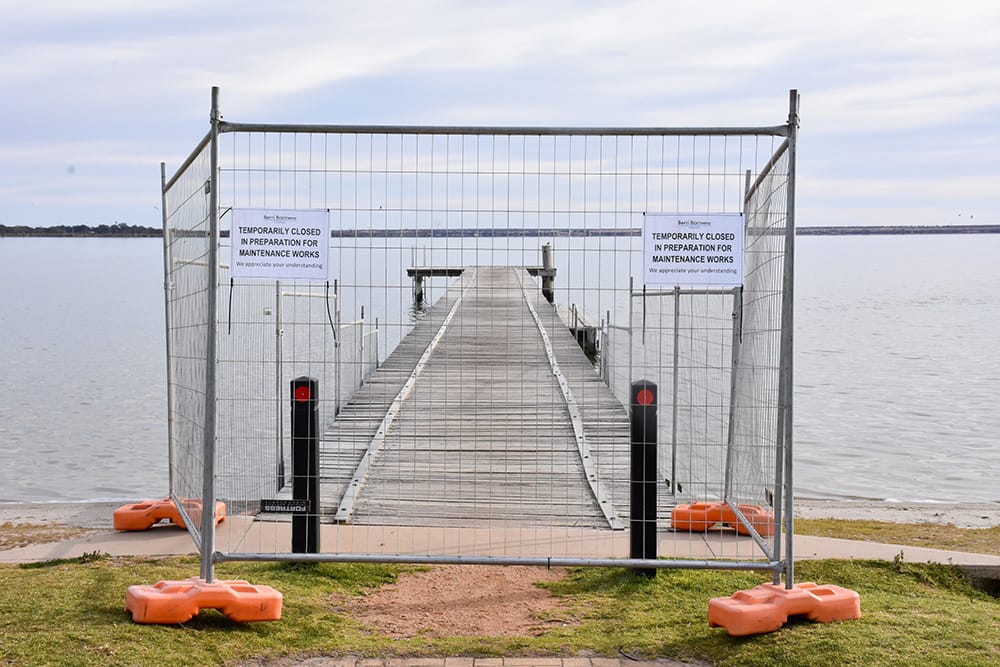 Safety concerns shut jetty post image