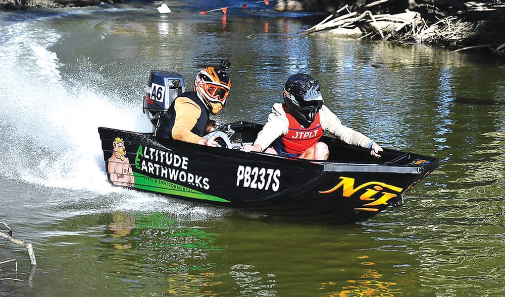 Dinghy duo hits the front post image