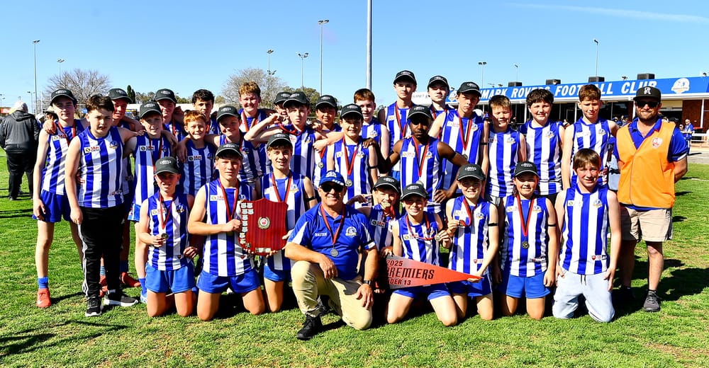 Rovers romp to under 13s premiership win post image