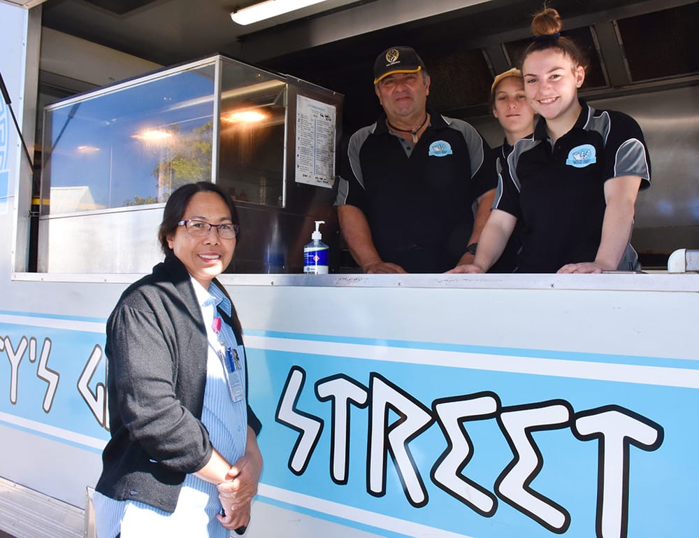 Greek treats for special workers post image