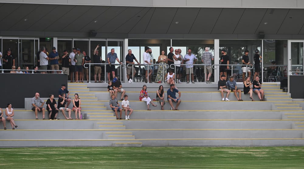 Perfect vantage point for memorial game post image