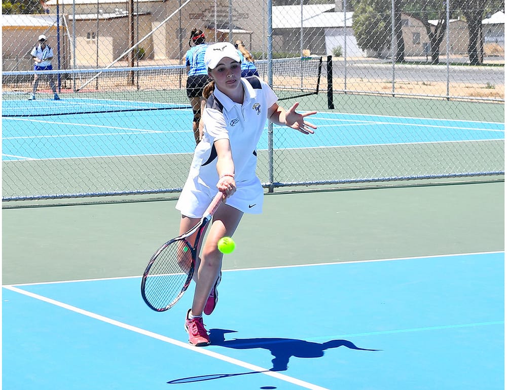 Sophie receives top junior tennis award post image