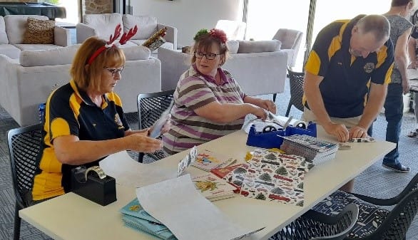 Lions community book wrapping post image