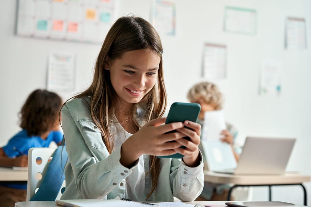 Mobile phone ban drives positive behaviour post image