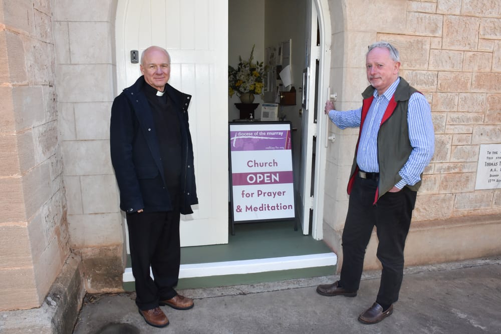 Paul hangs up Riverland collar post image