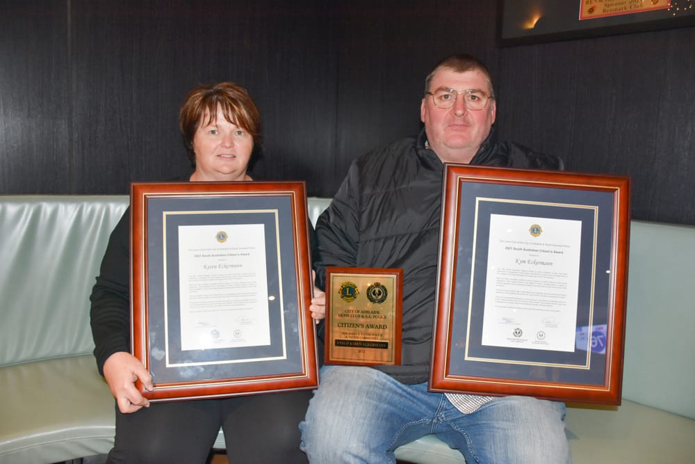 Lindsay Point couple’s statewide citizen award... Checkpoint champions post image