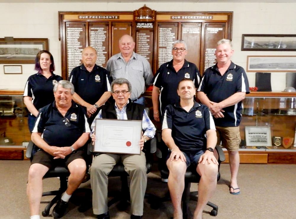 RSL servant’s life membership post image