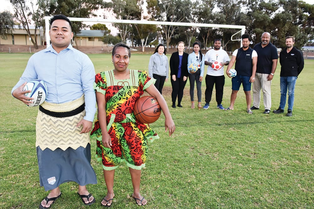 An Island sporting life post image