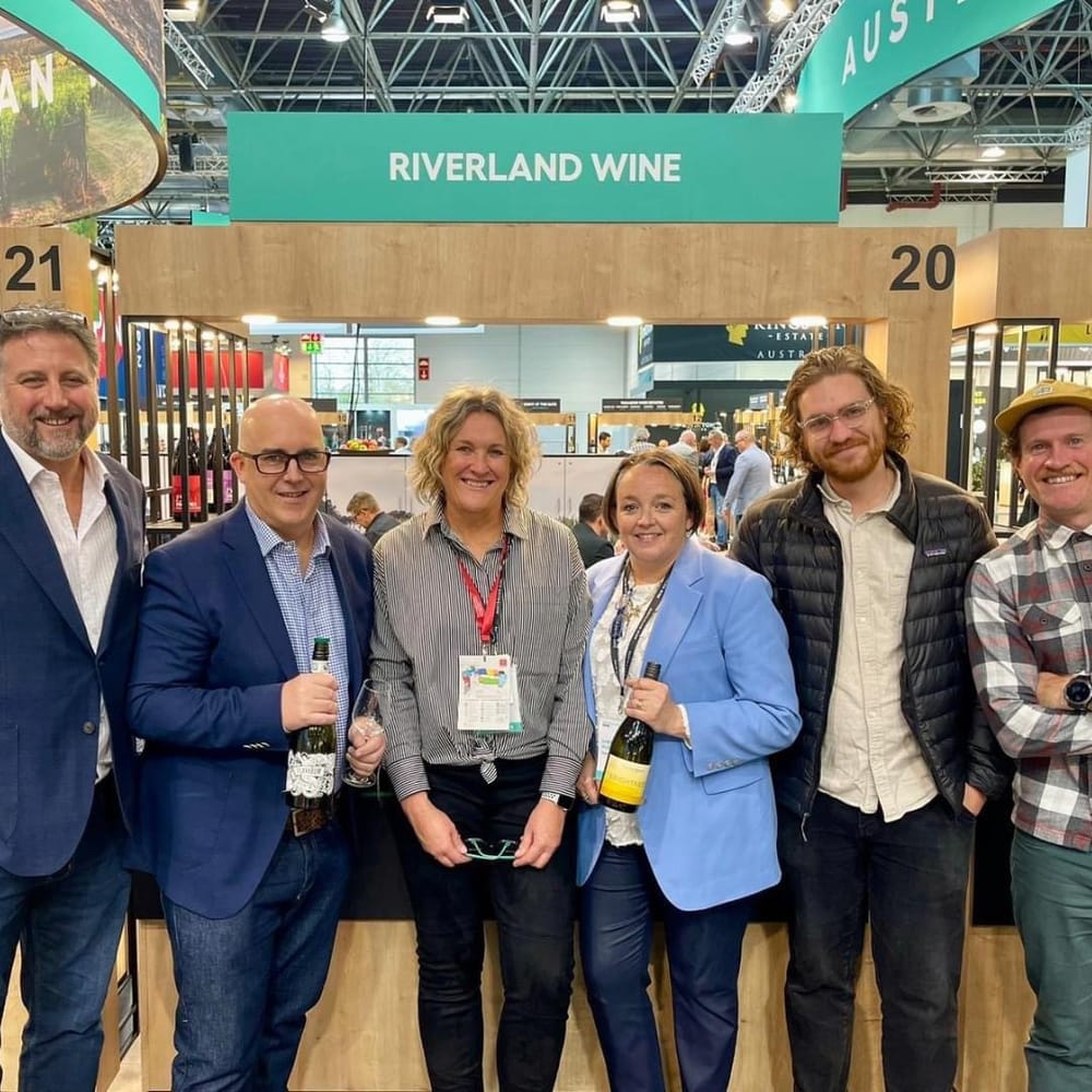 Riverland Wine reps in Dusseldorf post image
