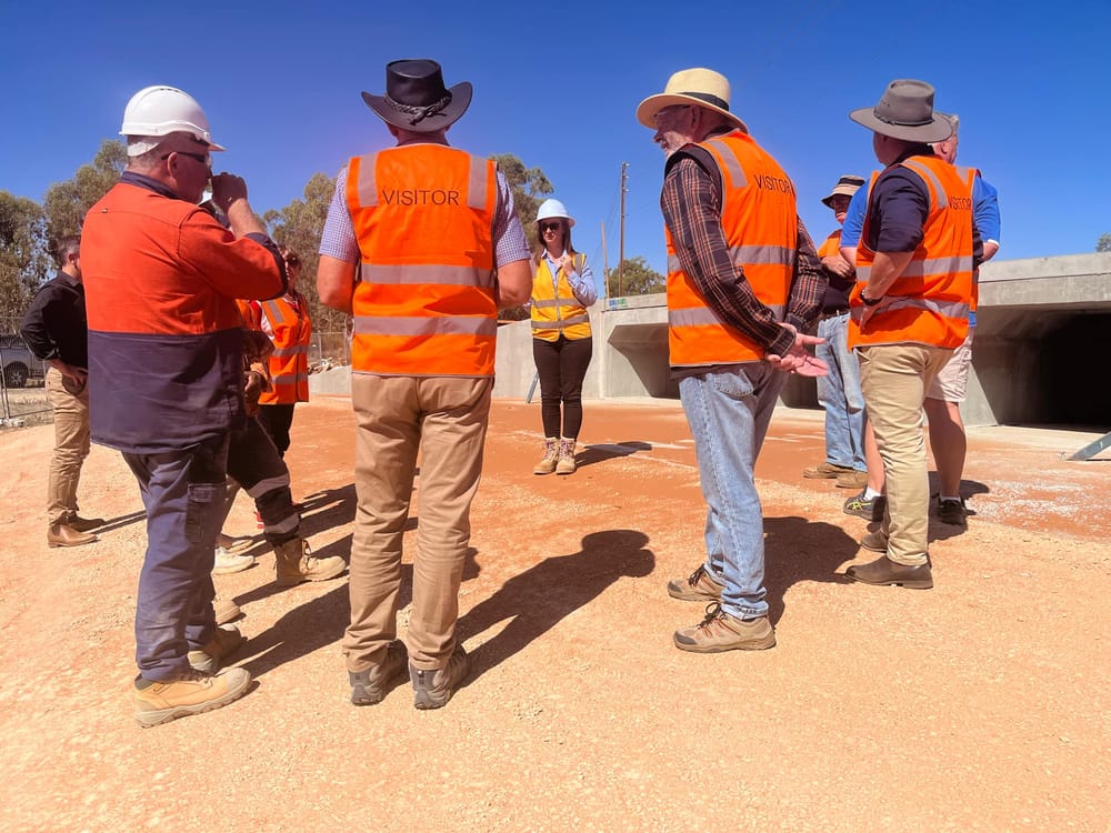Bridge on track for May completion post image