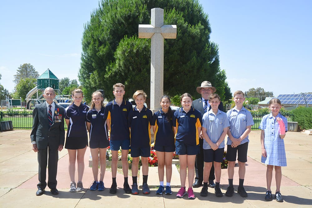 Veteran adds gravitas to special day post image