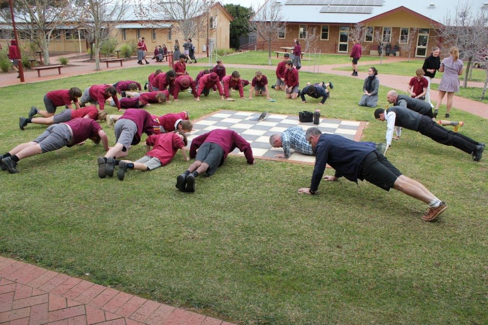 Push-ups saving lives post image