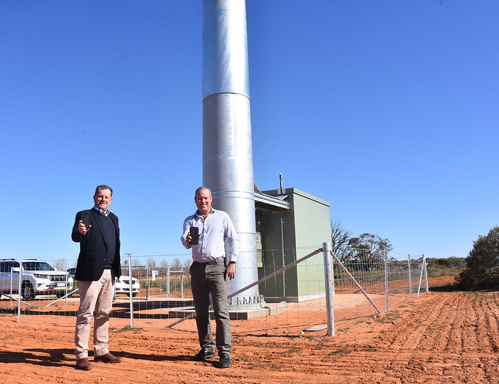 Murtho community connected, thanks to new mobile tower post image