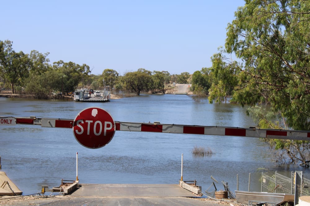 Waikerie ferry transferred to lower landing post image
