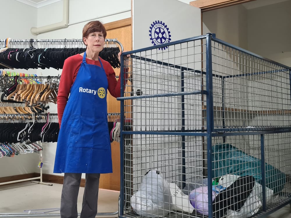 Op shop’s winter rush post image