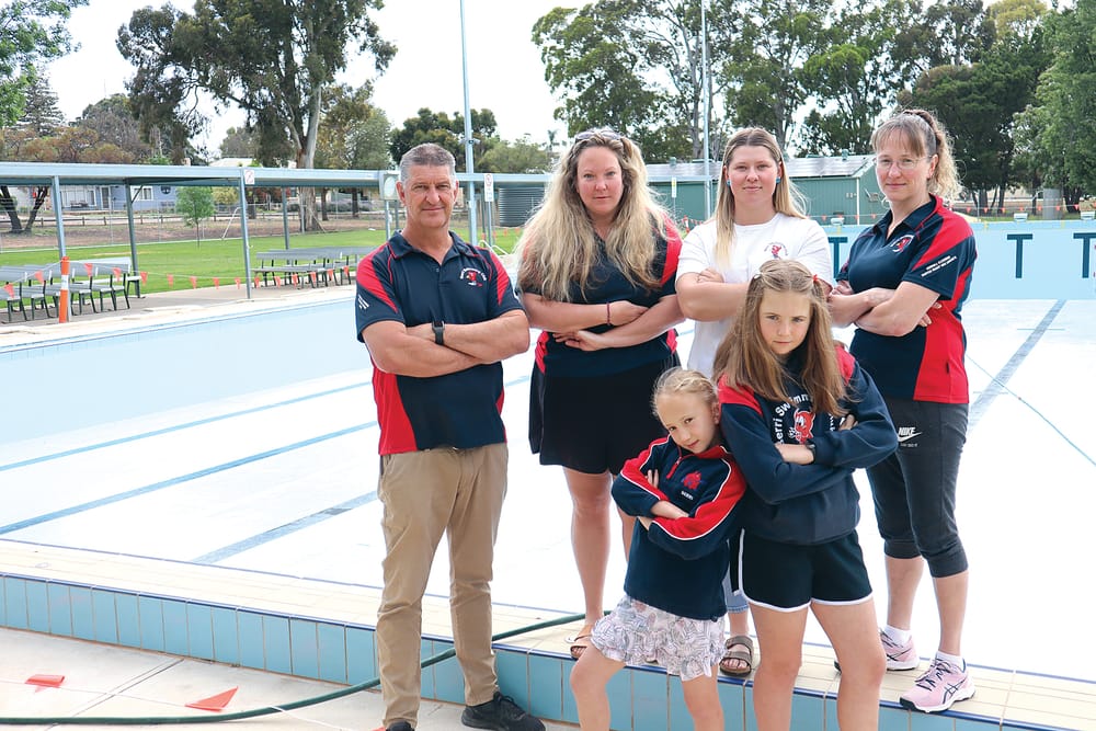 Berri swimmers left high and dry post image