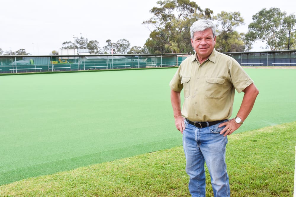 Roll up to see bowling club’s new greens post image