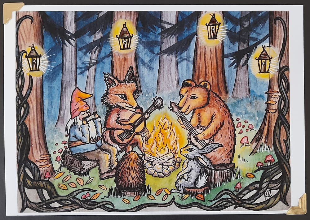 Local art talent showcased at Rain Moth Gallery post image