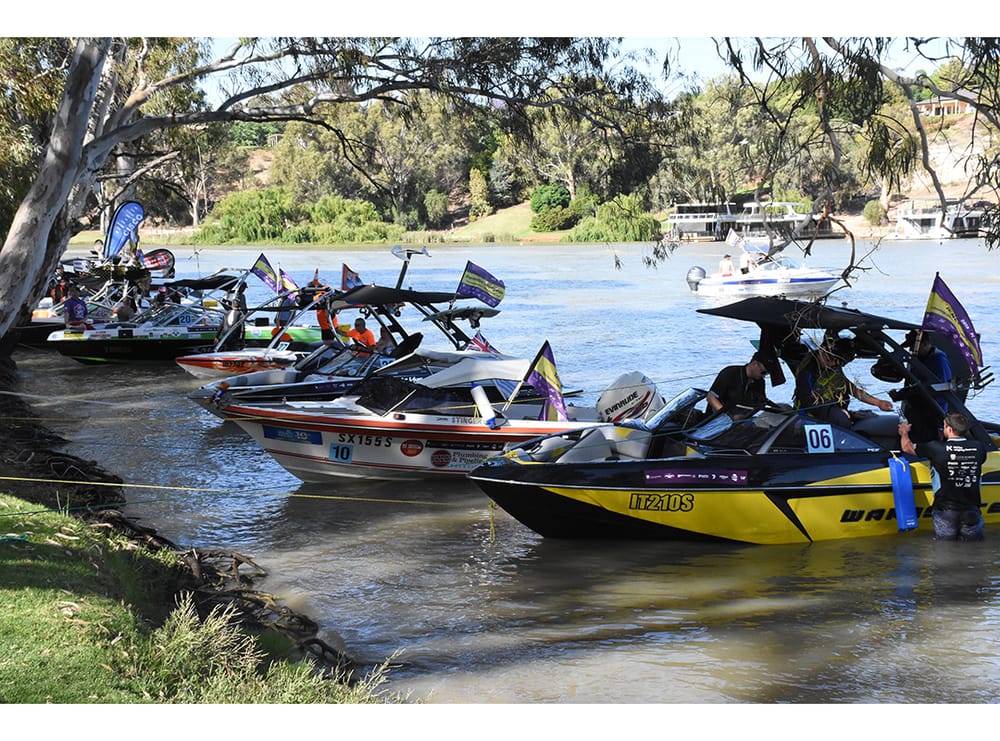 Participants ready for River Run return post image