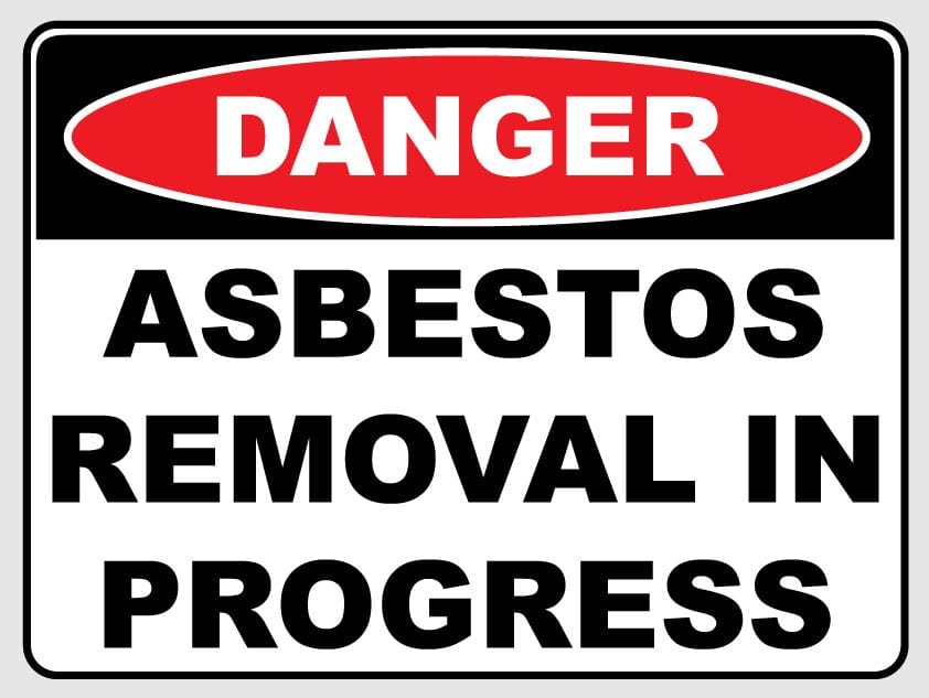 Be asbestos aware after the flood post image