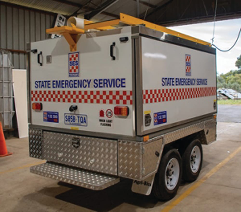SES trailer delivering a boost for volunteers post image