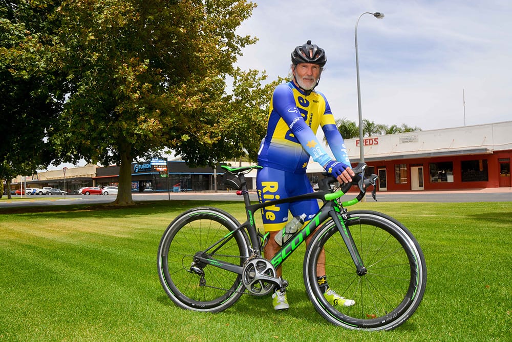 Riding on for Cancer Council, despite COVID post image