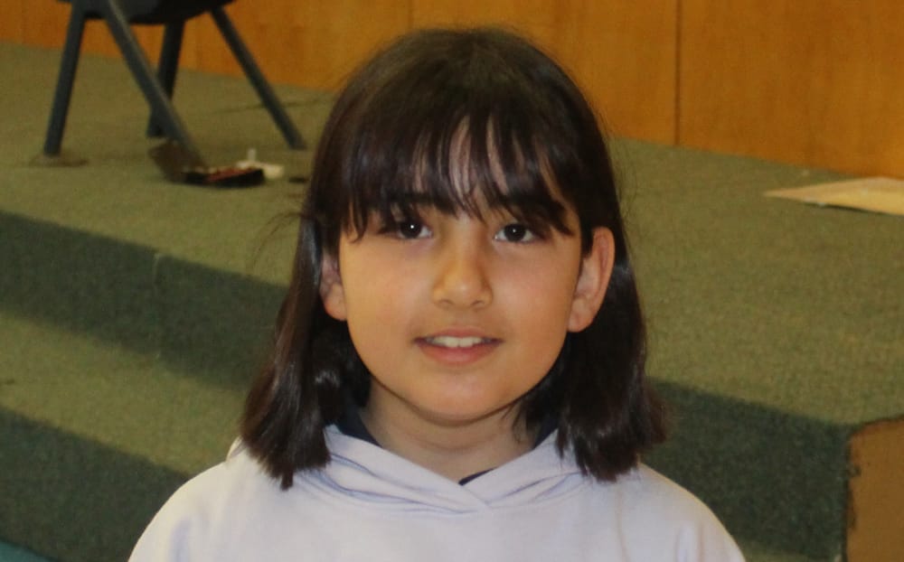 Local year 4 student donates her locks post image