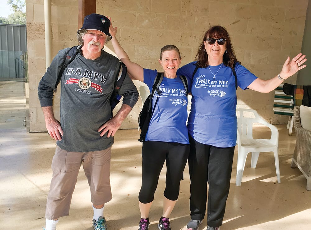 Ex-teacher’s six-hour walk raises $1400 for charity post image