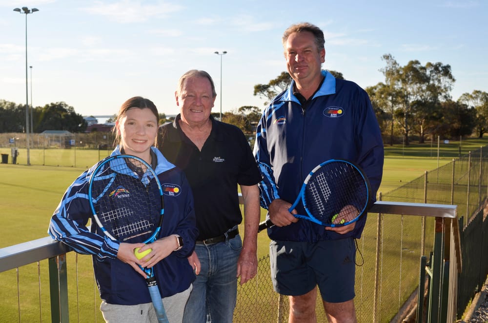 Tennis club upgrades set gold standard post image