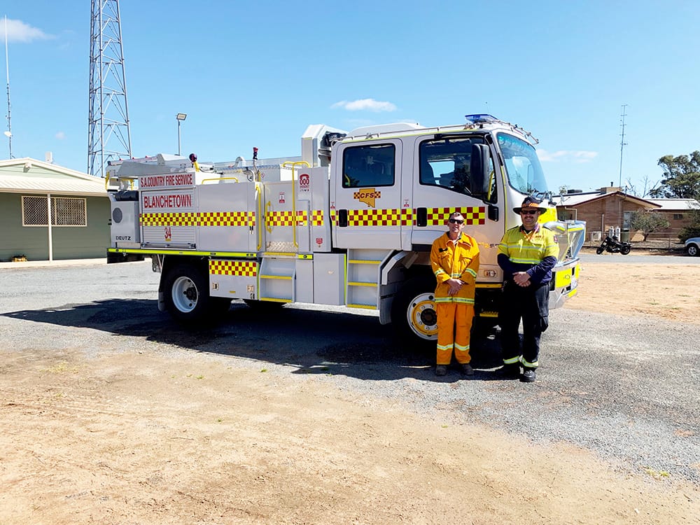 Blanchetown CFS ready for summer post image