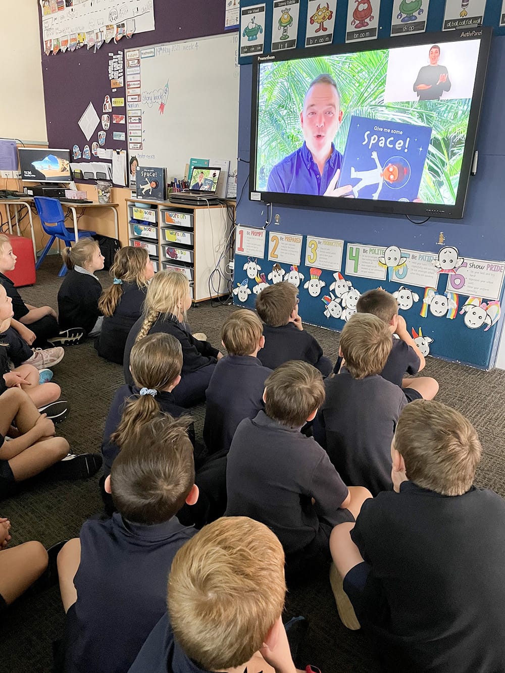 National Simultaneous Storytime out of this world post image