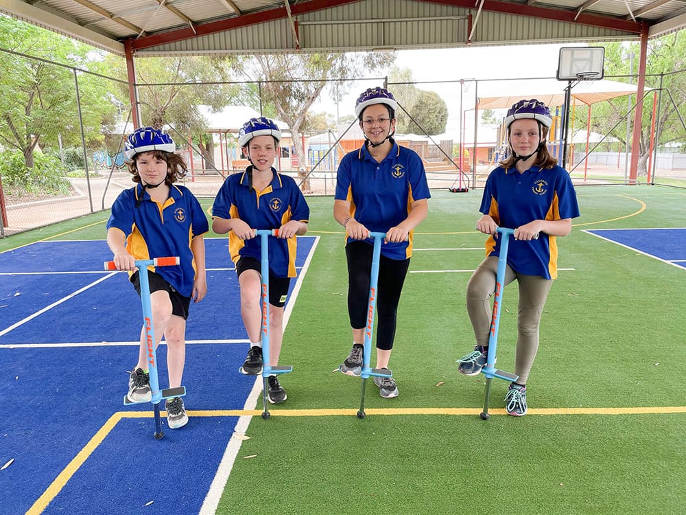 Glossop kids’ jump start on Pogo Pulse post image