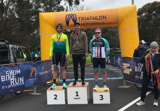 Riverland’s triumphant triathletes post image