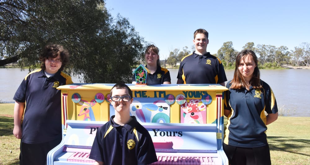 Recycled piano’s new home post image