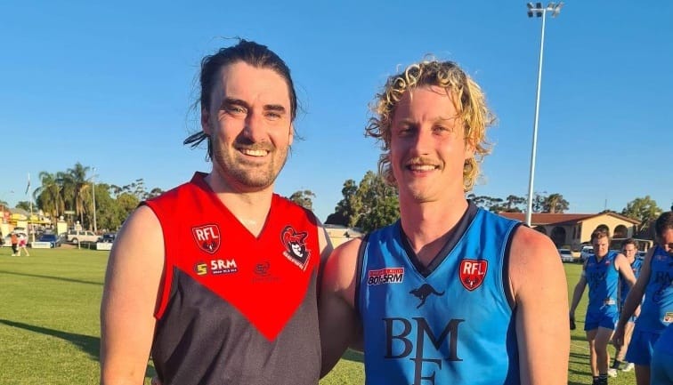 Cousins clash in friendly family footy feud post image