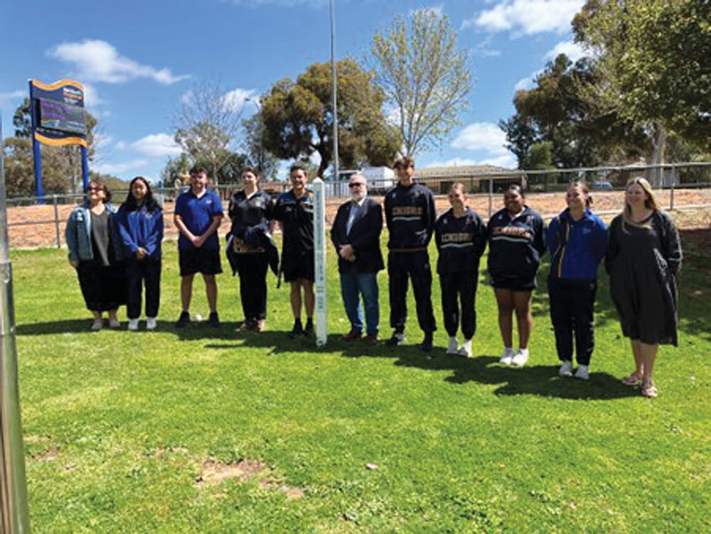 Berri Rotary lead peace pole ceremony post image