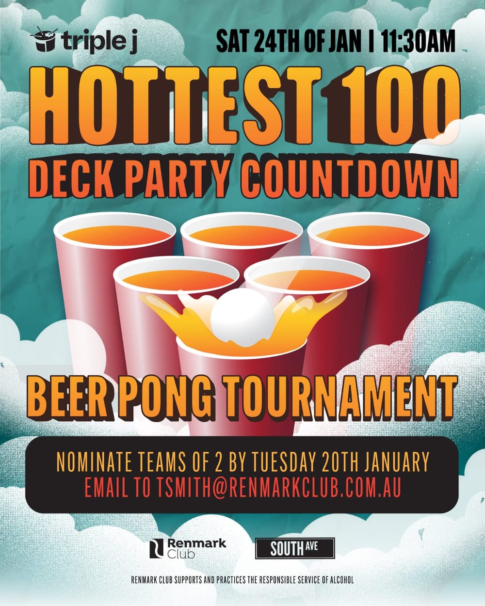 Renmark Club - Triple J Hottest 100 Party post image