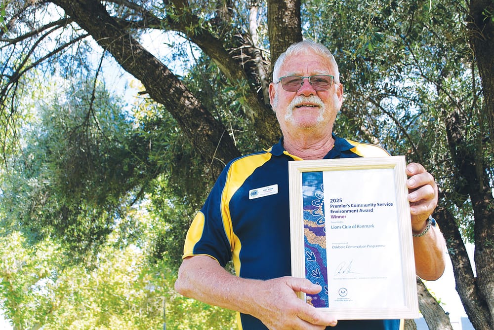 Local Lions recognised for their long-standing Calperum commitment post image