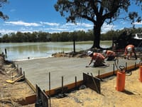 Works progress on Customs boat ramp post image