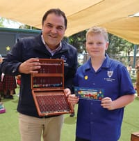 Jordan gets Pasin Christmas card competition guernsey post image