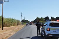 Bamboo fence fire in Renmark post image