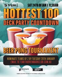 Renmark Club - Triple J Hottest 100 Party post image