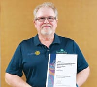 Peter’s decades of volunteering honoured post image