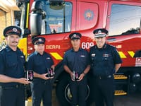 Milestones for our top firefighters post image