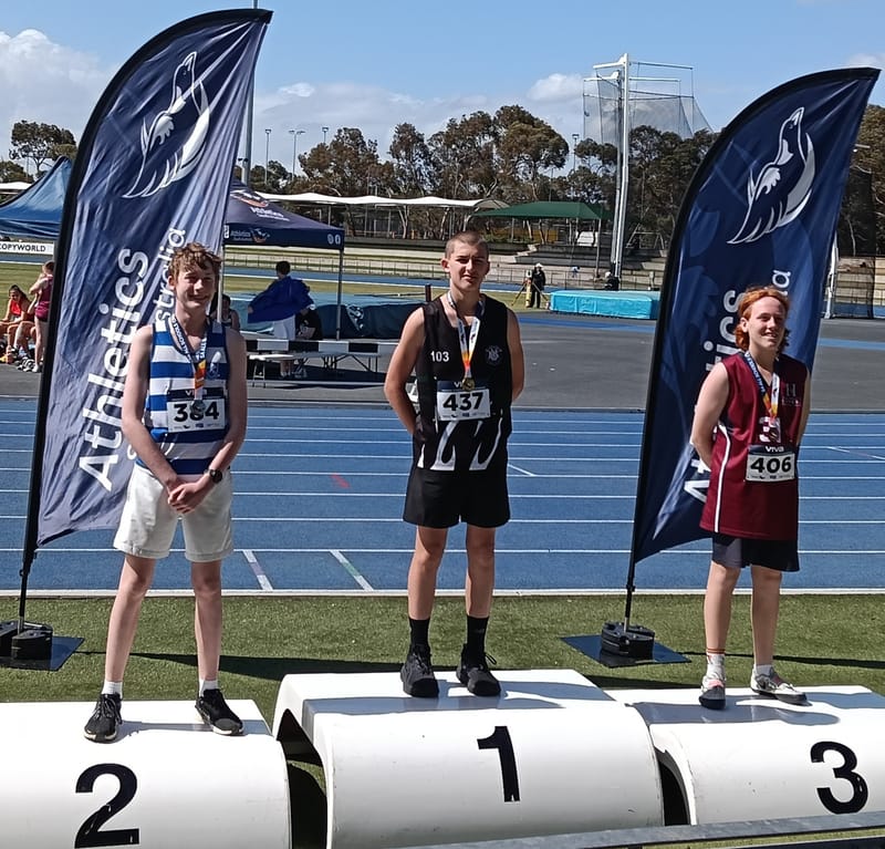 Hunter wins gold and silver post image