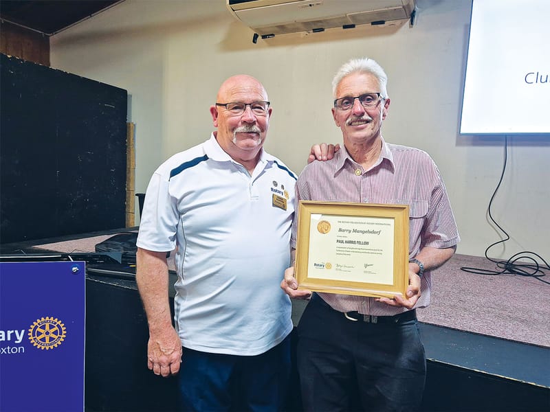 Rotary recognises Loxton volunteer post image