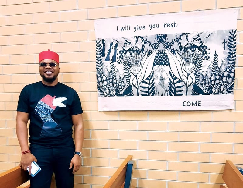 Guest speaker at the World Day of Prayer service at Ramco was Ifeanyl ‘Kingsley’ Chigbundu of Waikerie who spoke about his former home country Nigeria.  PHOTOS: supplied