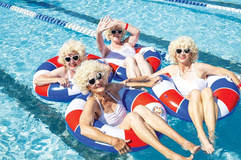 Blonde Bombshells heading to Berri swimming pool post image